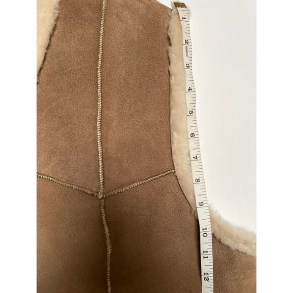 VTG G.L. Bowron Co. LTD Vest Men's Wool & Suede Western Ranch Outdoor Vest S 44 - Picture 6 of 7